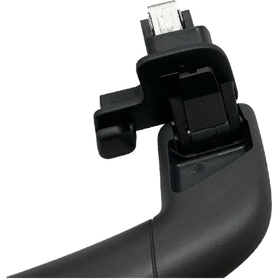 Rukojeť na střechu vozidla 1/4 KS Vnitřní černá sklopná rukojeť na střechu Pasuje na VW Pasuje na Golf 7 7.5 GTI MK7 Pasuje na Tiguan, Toura 5T R(1 sada - 4 ks)