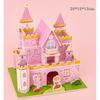 Fantasy Castle 3D Puzzle Educational Toy for Kids, 3D Model Building Kit, Multi-Size Castle Puzzle
