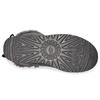 UGG Short Bow Stiefel Fleece Lined Gray Women's 1110706-CHRC