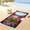 FC Bayern Munich: Symbol Excellence beach towel Outdoor camping beach seaside swim Absorbent bath towel Travel and vacation towels beach Comfort