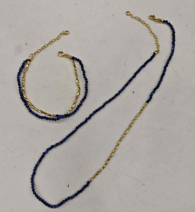 Natural Gemstone Bead Necklaces 925 Sterling Silver Boho Necklace Gold Plated Bohemian Jewelry Women