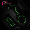 Anti-Slip Car Door Groove Mat for Volkswagen VW Golf 7 7.5 MK7 MK7.5 2013 - 2019 Silicon Gate Slot Pad Cup Mats