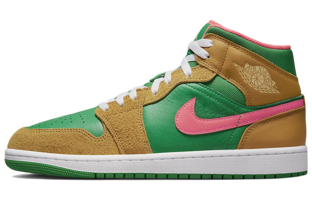 

Jordan 1 Mid SE Пшеничний Кавун DX4332-700 42.5