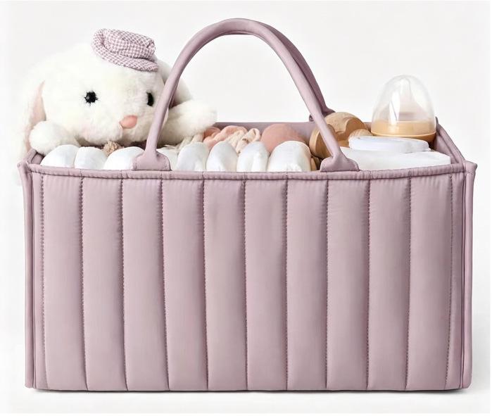 High-Capacity Waterproof Baby Diaper Bag – Stylish & Portable Mommy Hospital Bag