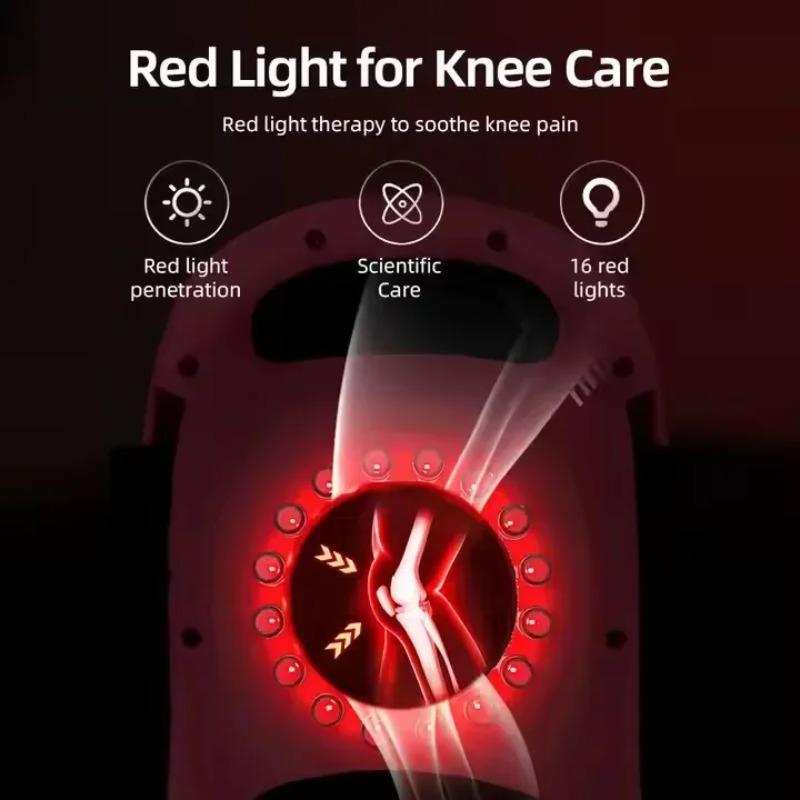 2026 New Smart Knee Massager Hot Compress Knee Relaxing Massager Infrared Heat and Vibration Knee Pain Relief Elbow Shoulder Massagers