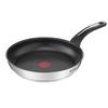 Tefal Emotion Paslanmaz Çelik İndüksiyon Kızartma Tavası (18cm, 20cm, 24cm, 28cm, 30cm) Bulaşık Makinesinde Yıkanabilir Fırında PFOA Gümüş Yok