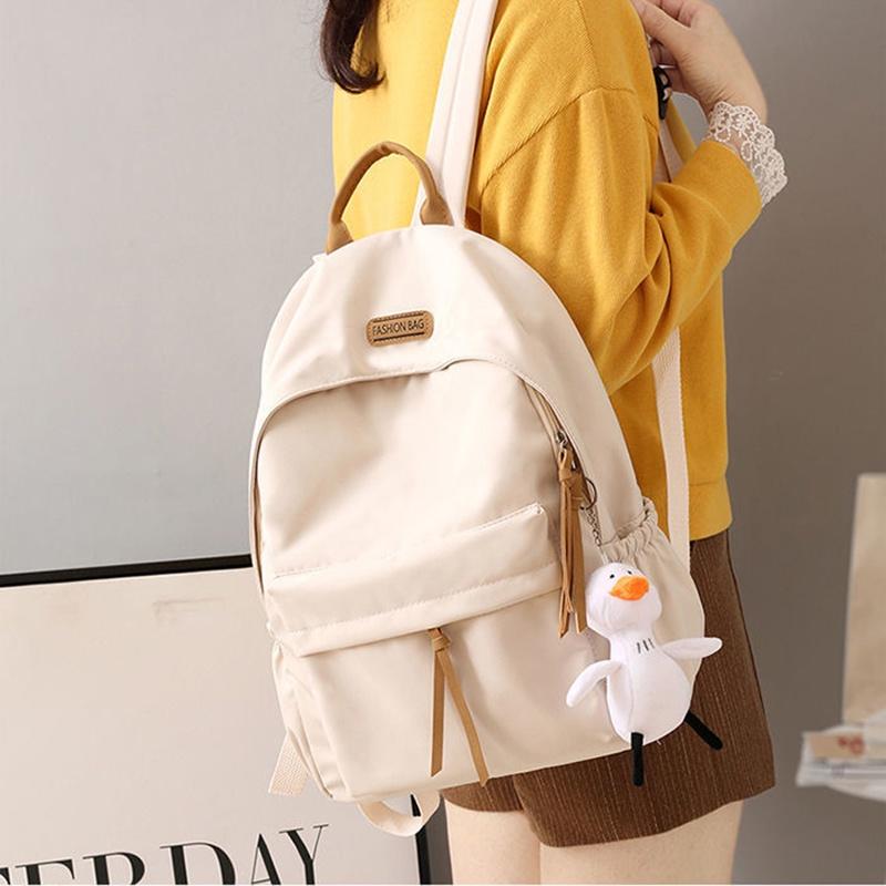 IELGY Korean schoolbag female ins forest all-match backpack Korean style simple backpack