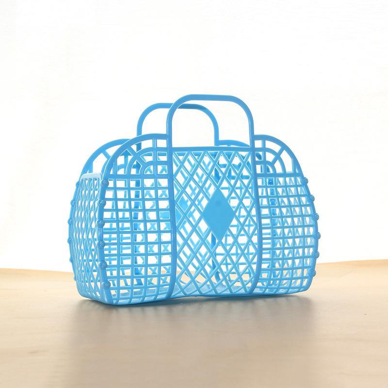 [TG835]Detachable Plastic Shower Basket Hollow Bathroom Storage Basket For Home Shopping Use