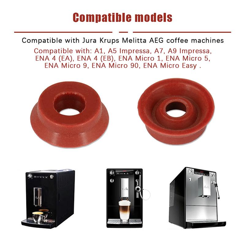 10 Τεμάχια Φλάντζες Στεγανοποίησης Καφετιέρας Συμβατές Με Αξεσουάρ Καφετιέρας Jura Krups Melitta Aeg