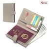Neue Leder RFID Ultradünne Reisepass Tasche Multifunktionale Geldbörse Ticket Clip Reisepass Dokumenten Tasche Aufbewahrungstasche Damen