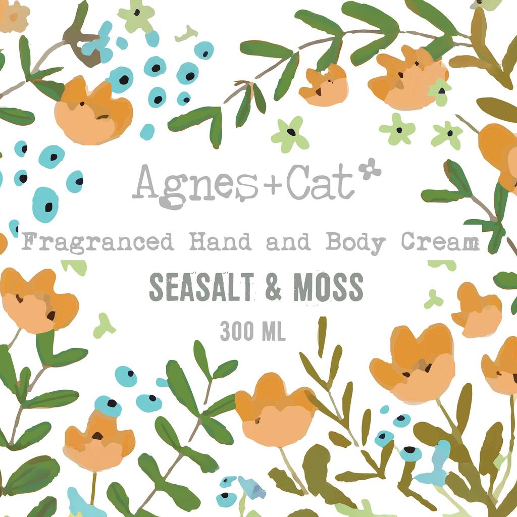 Hand Body Cream Sea Salt and Moss 300ml