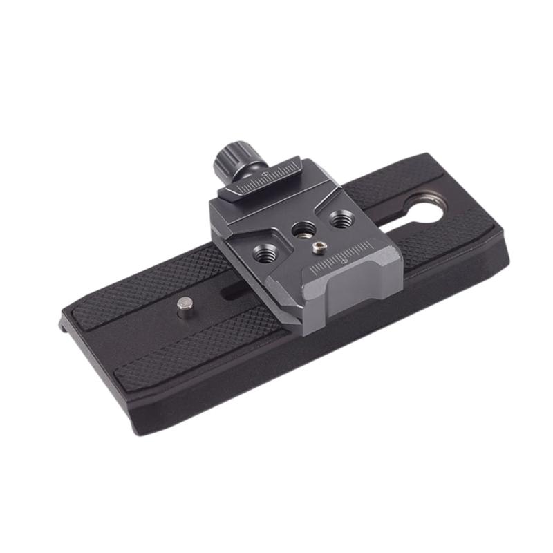 Quick Release Clamp Adapters For Tripods Stabilizers With Arca Swisses Standard And Double Thread Mounts