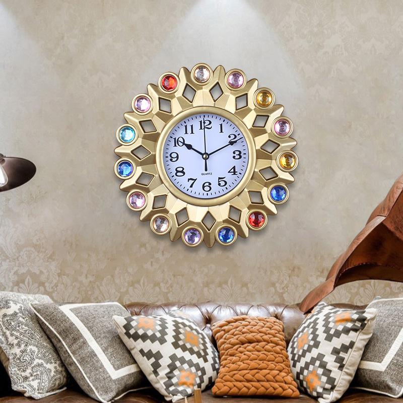 Clock Wall Clock Living Room Silent Home Simple Fashion Quartz Clock Wall Hanging Original