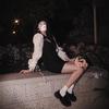 French Hepburn Spice Girl Black Dress Women's Autumn Design Chic Hollow Sexy Waist Buttocks Short Skirt