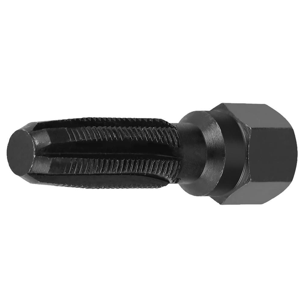 5Pcs Carbon Steel Spark Plug Re Thread Tap Tools with Inserts for 14mm Sparking Plugs Repair