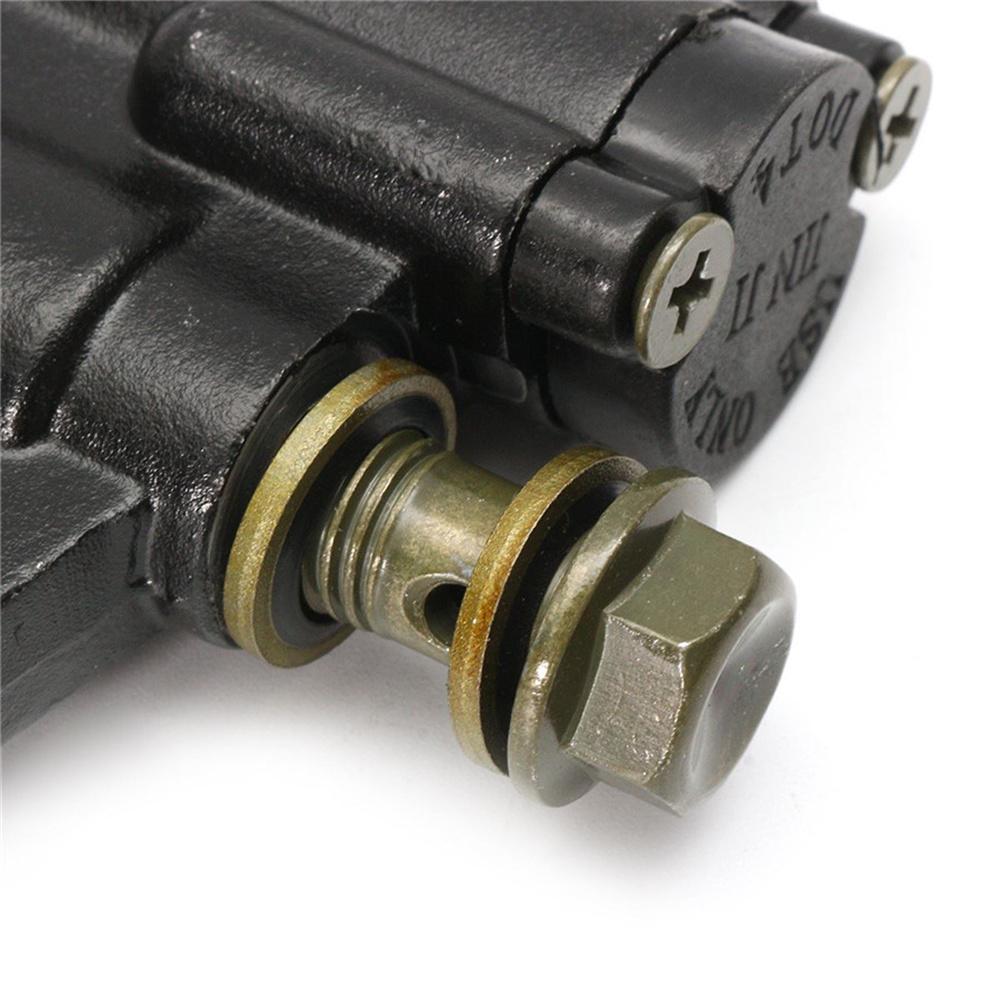 Black Motorcycle Modification Rear Master Hydraulic Disc Brake Pump Universal X1