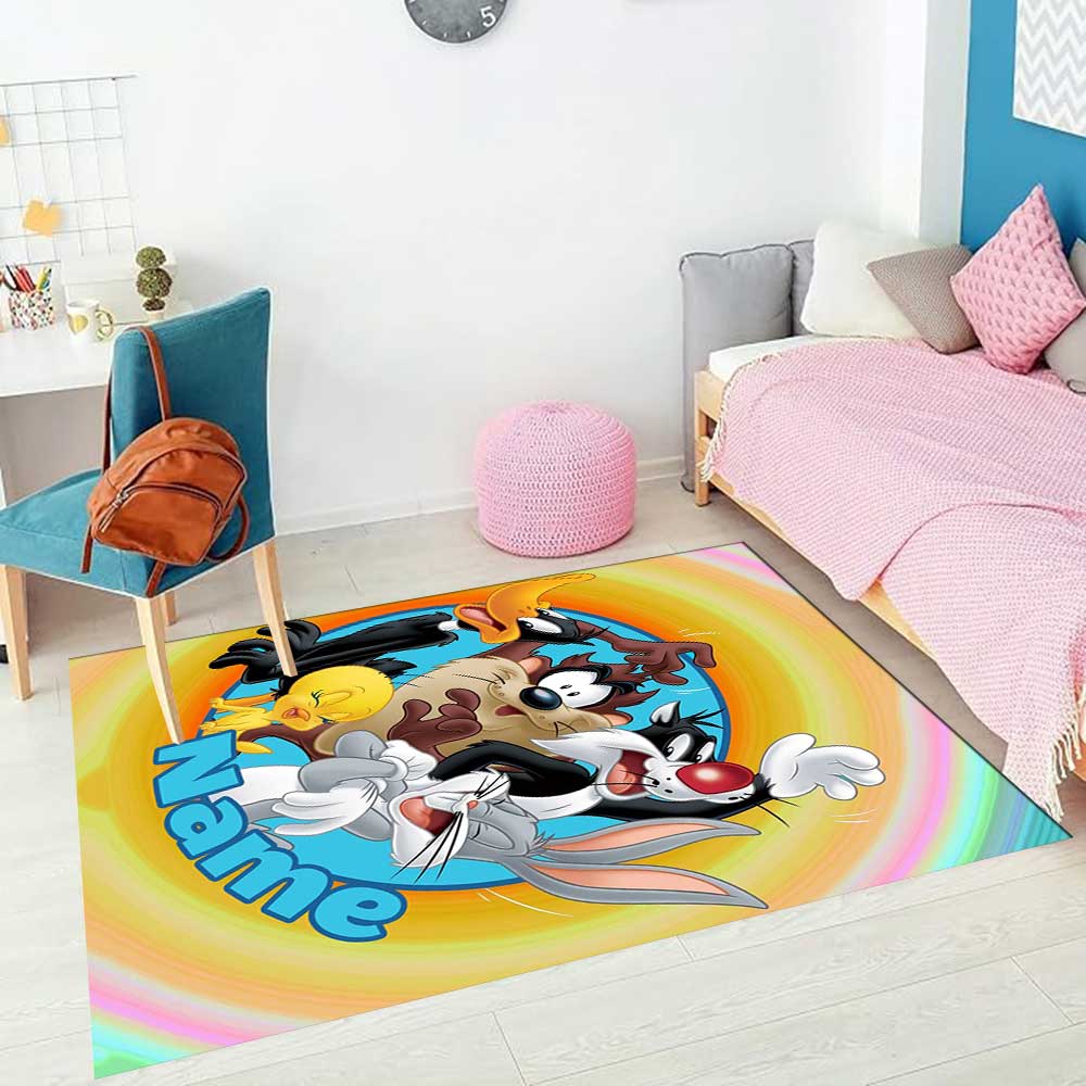 Like Warner Bros. Movies (15) Customize your name rug, office chair cushion, home bedroom living room gift.
