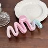 Fashionable Hair Claw Clips In Stunning Gradient Colors For Elegant Summer Looks