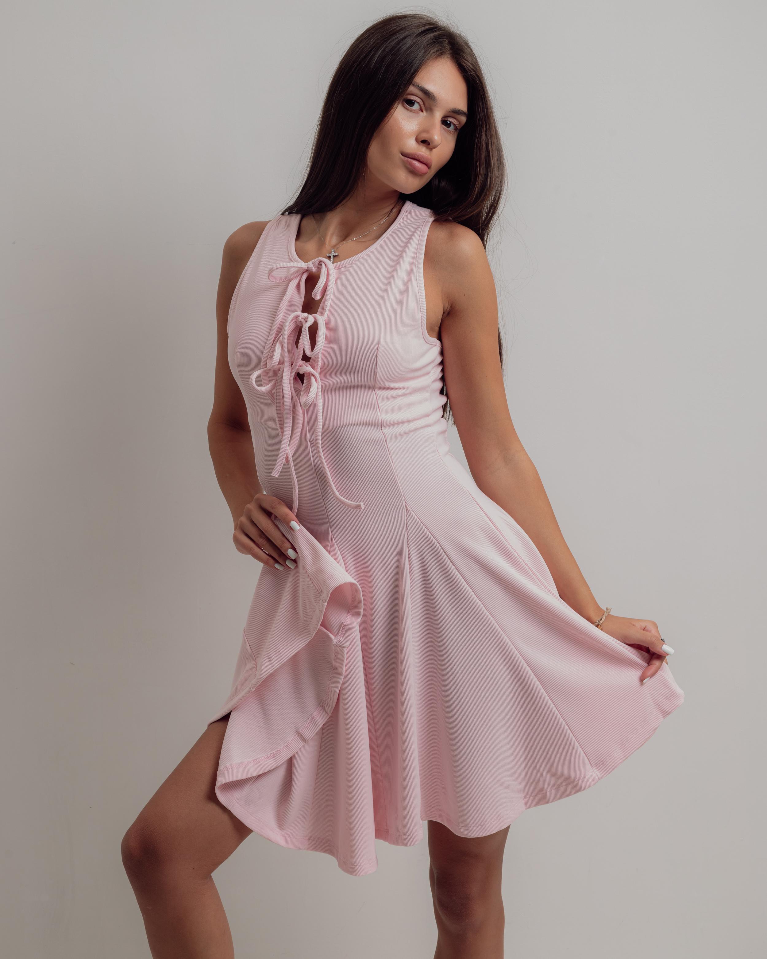 

Сукня тенісна MZR 22601 S рожева S рожевий