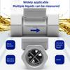 1inch Electronic Turbine Flow Meter High Accuracy Stainless Steel Turbine Flowmeter DN25 for Water Diesel Gasoline Kerosene Fuel