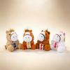 Cartoon Horse Year Key Ring 13cm Pony Pendant Portable Zodiac Pony Figurine  Girls Accessories