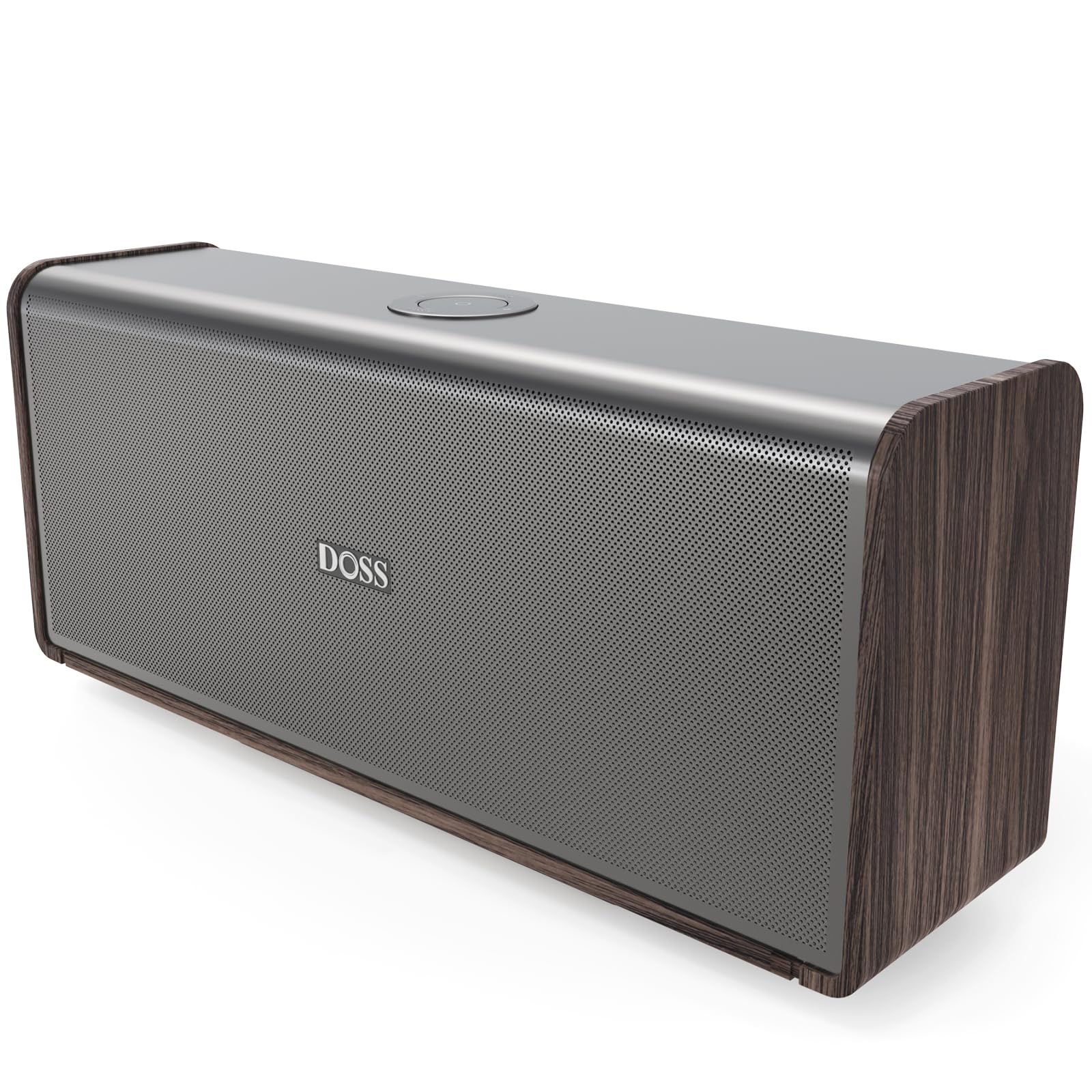 

DOSS SoundBox XL Ultra Bluetooth Speaker Бездротова потужність 80 Вт Гучна гучність 18 годин відтворення Покращені баси Портативна Bluetooth стереосистема Оснащена парним DSP сірий колір