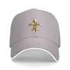 Fleur de Lys Fleur de Lis D zlatý vzhled Baseballová čepice letní klobouk Koňský klobouk Unisex Luxusní značka Dámské