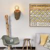 Solid Nordic Lamp Wood Wall Modern Creative Bedroom Bedside Lamp Hotel Corridor Restaurant Led Wall Lights Home Decorative Light