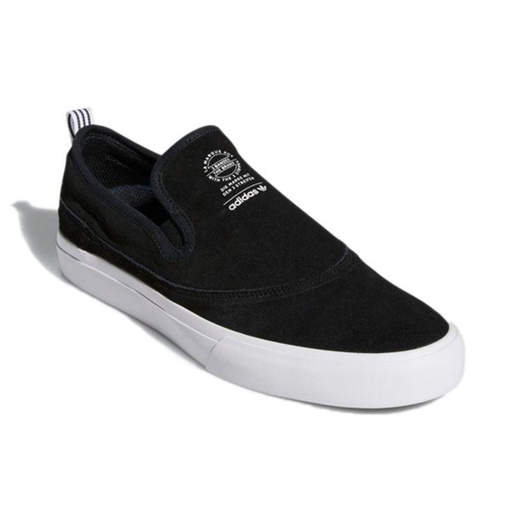 Adidas Originals Matchcourt Suede Comfortable Durable Low-Top Skate Shoes Unisex Sneakers Black EE6369