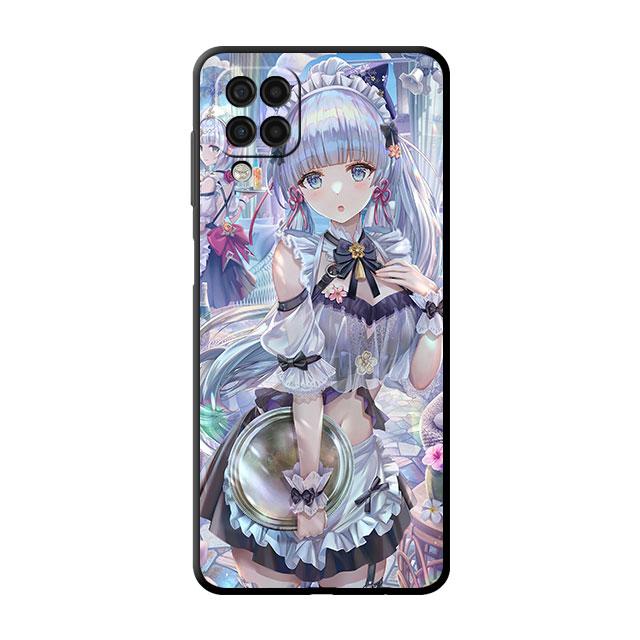 

Мягкий чехол для Smaung Galaxy A52 A13 A53 A12 A51 A32 A21s A33 A22 A23 A31 A03 A72 A41 A11 A04 чехол для телефона Genshin Impact Girl Sac Samsung A02s