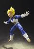 S.H.Figuarts Dragon Ball Z Super Saiyan Vegeta, approximately 135mm, PVC & ABS, pre-painted action figure [Used]