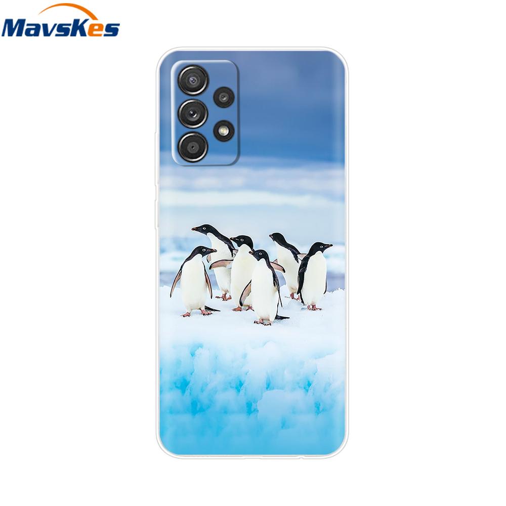 Für Samsung A52S 5G Hülle Niedliche Maus Blume Bemaltes Cover Klare Silikon Handyhülle Für Samsung Galaxy A52 A 52 52S 5G Weiche Taschen
