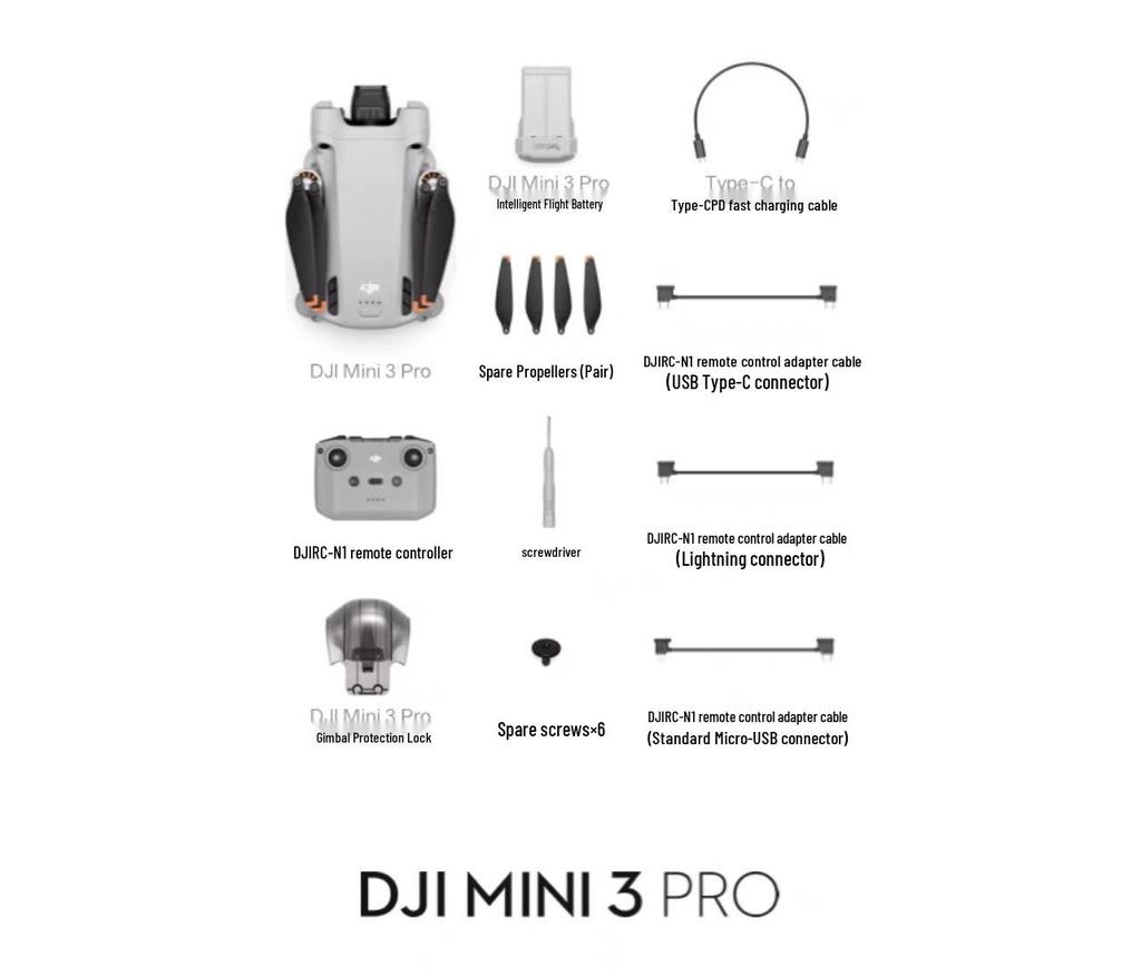DJI Mini 3 Pro Drone Aircraft
