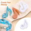 Silicone for Resin Casting - Musical Note Shape, Epoxy Resin for DIY Jewelry Making