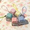 Polka Dot Finger Keyboard Caps DIY Keyboard Pinch Toy Relaxing Fidget Keychain