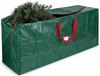 Storage Bag for 9 Ft Artificial Christmas Trees - Plastic, Waterproof - Strong Handles, Labeling Card Slot