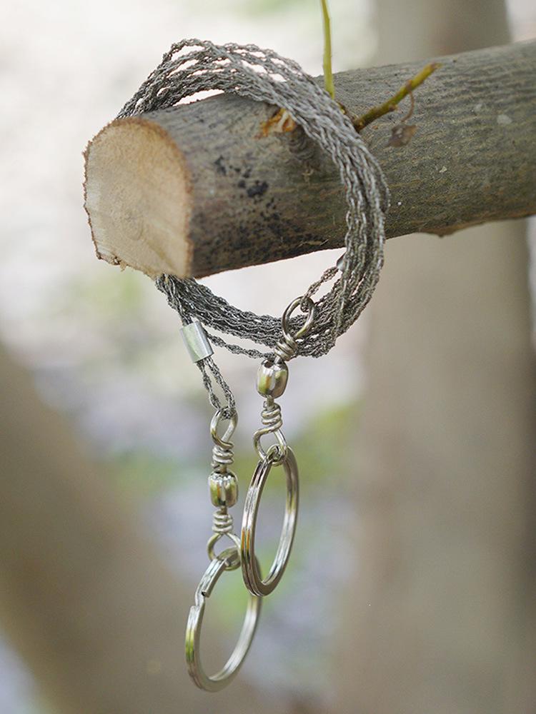Stainless Steel Wire Hand Saw - Portable Outdoor Survival Tool