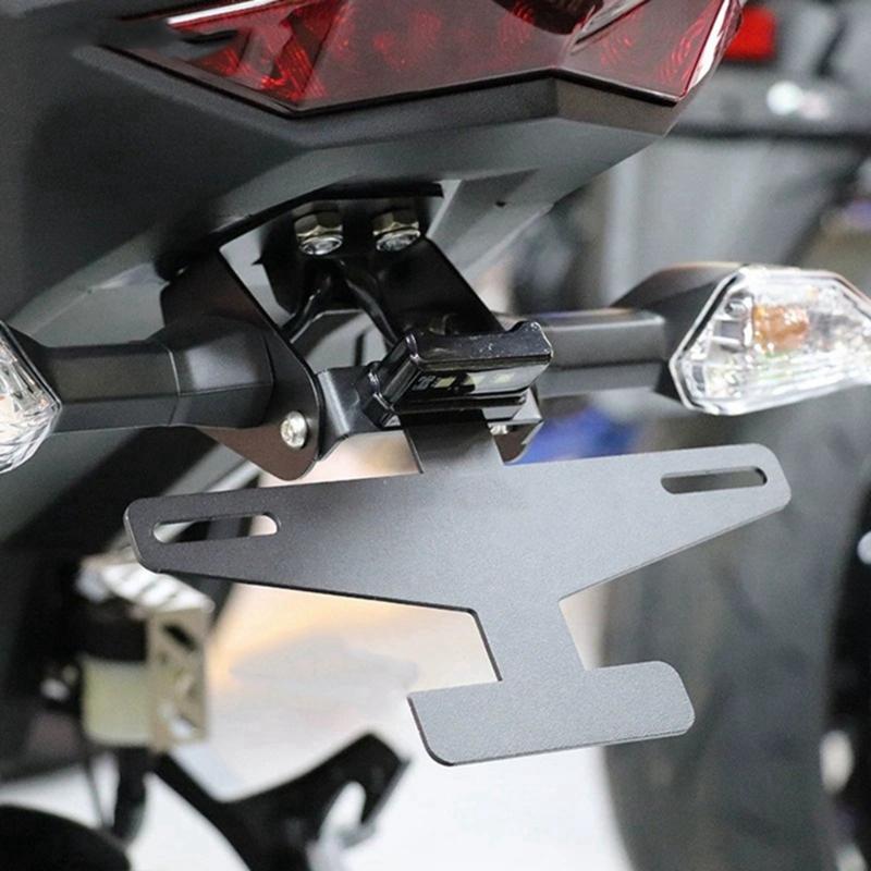 Shockproof License Lamp Bright LED Lighting Waterproof Housing Universal Easy Setups for Motorcycle Electric Vehicle