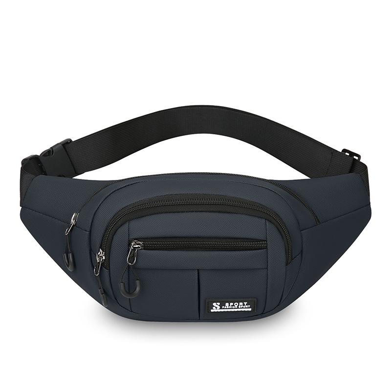 Waterproof Men's Waist Bag Multifunctional Outdoor Sports Large Capacity Chest Bag