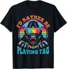 Bruh I'd Rather Playing Gorilla Funny Gorilla VR Gamer Boys T-Shirt