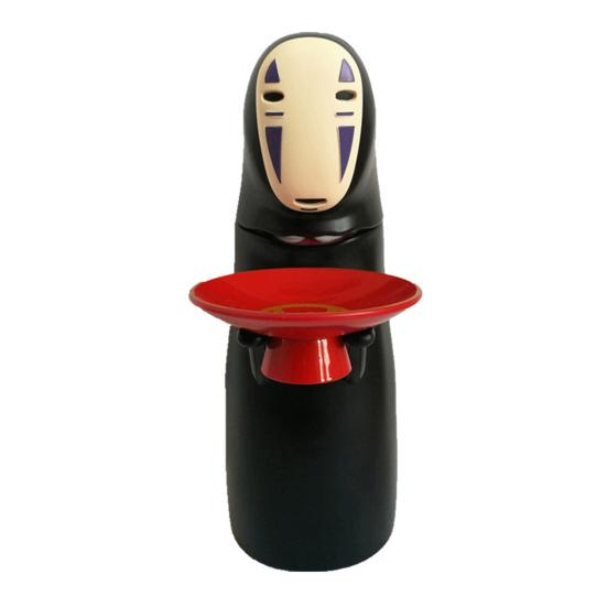 No Face Man Piggy Bank Cartoon Faceless Man Swallowing Coin Storage Container Electric Money Saving Box Decoration Anime Fans Gift