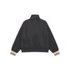 (WMNS) New Balance Half Zip Sweatshirt Asia Sizing 'Black Beige' Women's AWT23561-PHM