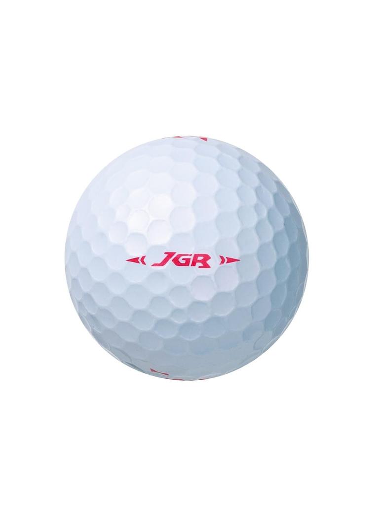 Bridgestone Golfbälle TOUR B JGR Pearl Pink, 2 Dutzend (24 Bälle) Modell 2023, Original-Taschentuch im Lieferumfang enthalten