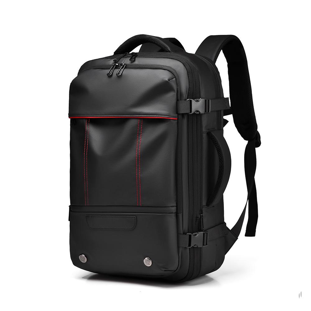 Men's Expandable Business Travel Backpack - Large Capacity & Multifunctional Vacuum Compression Design