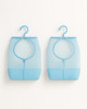 Hangable Classified Storage Mesh Bag Bathroom Living Room Underwear Clothes Hanging Bag Multi-purpose Net Bag Organizer