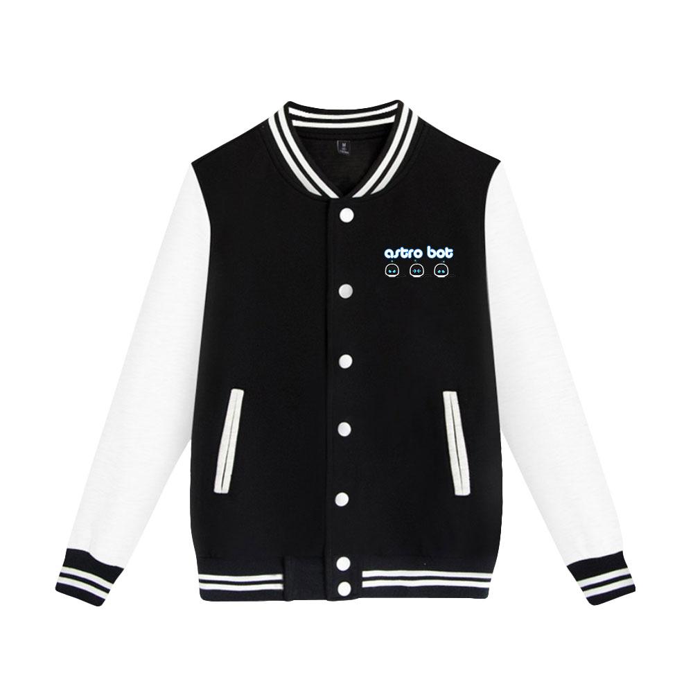 NEW Arrivals Unisex Fashion Astro Bot Anime Printed Baseball Sweatshirt Women Men Outdoor Sport Jackets