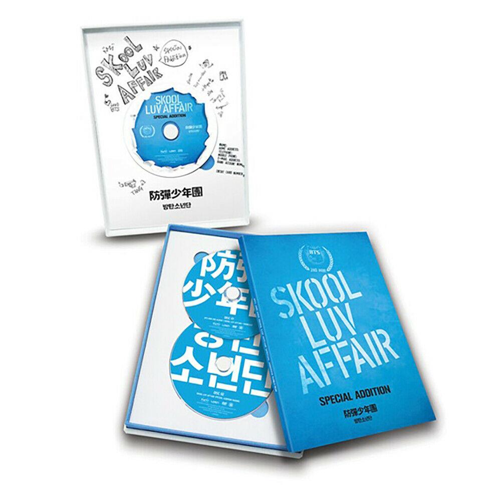BTS SKOOL LUV AFFAIR [ Special Edition ] ALBUM DVD Photobook Photocard Sealed