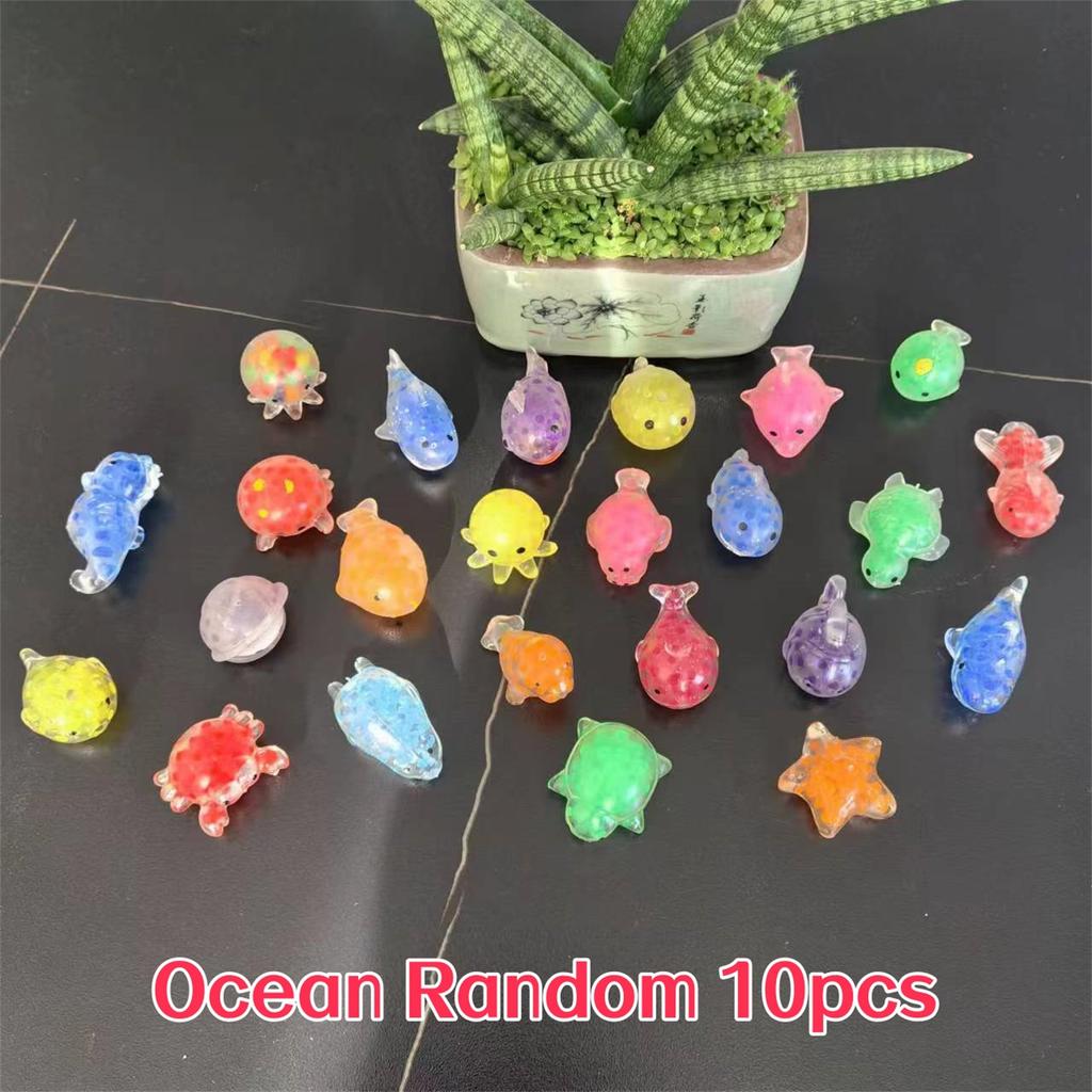Mini Fidget Tier Quetschies Kleine Quetschies Preise Mitgebsel Stressbälle Großhandel Sensorische Knetbälle Klassenzimmerpreise