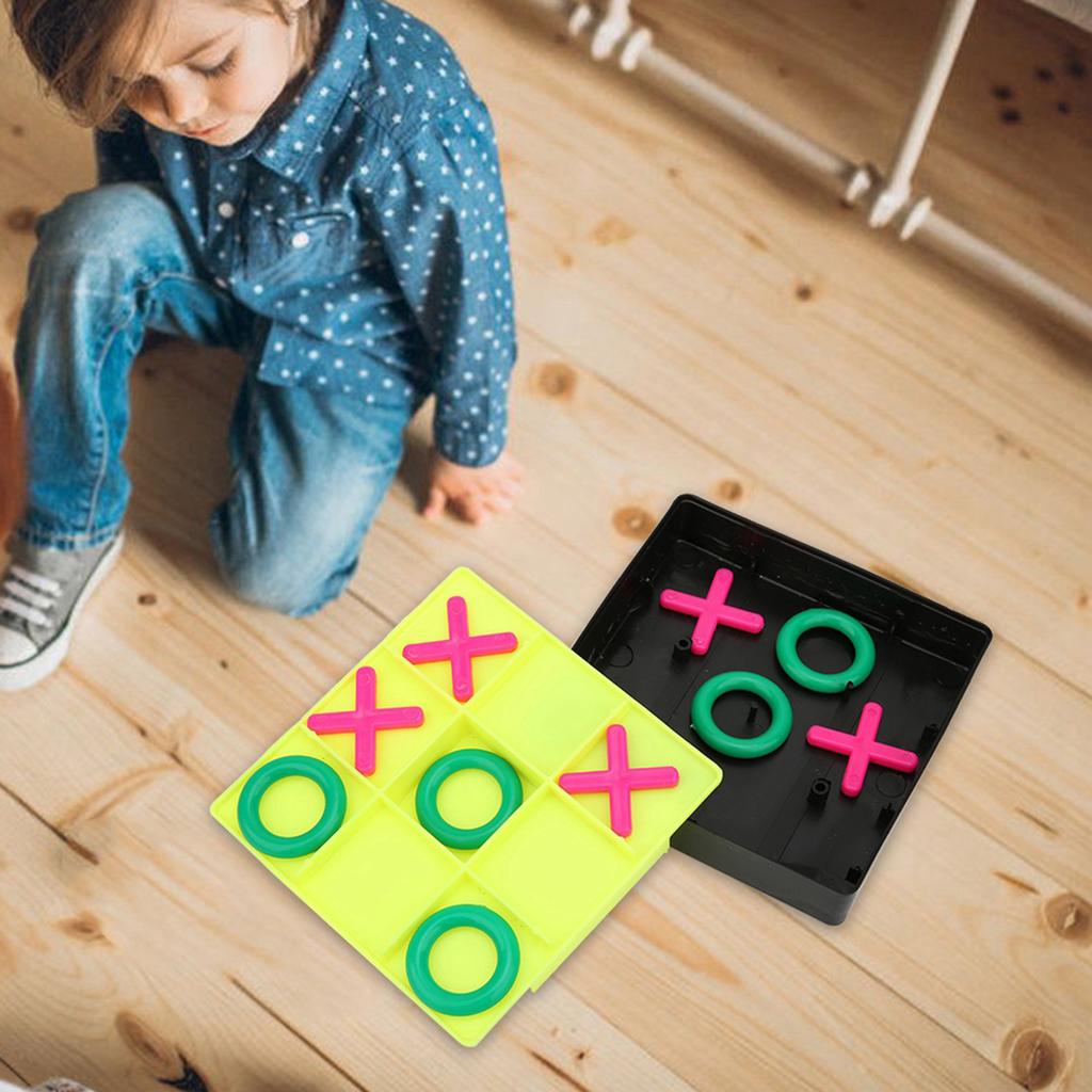 OX Chess Interaction Leisure Board Game Funny Developing Intelligent Educational Toy