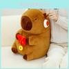 Capybara Red Packet The God Of Wealth Plush Toy Cartoon Stuffed Doll Kids Gift